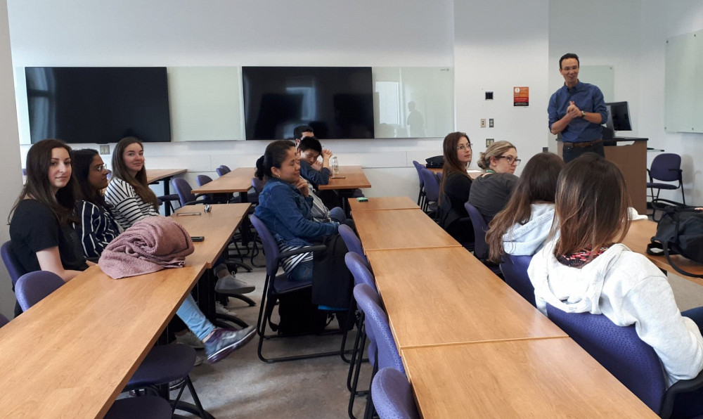 Stagiaires du programme de stage estival UniverSciences