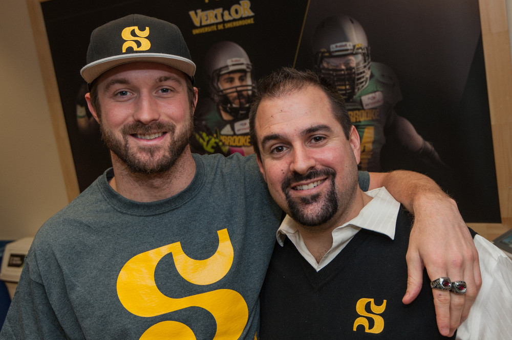 Simon Charbonneau-Campeau et Mathieu Lecompte.