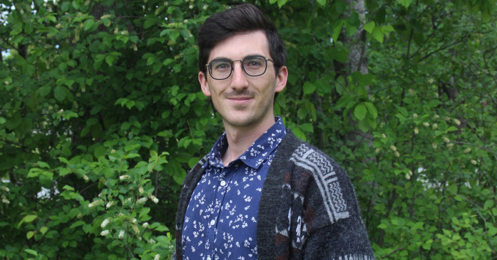 Joël Simoneau, étudiant à la maîtrise en biochimie.
