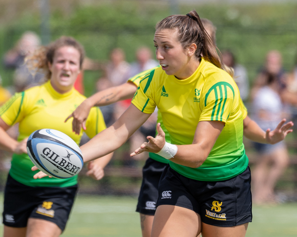 Marie-Pier Fauteux obtient le titre de joueuse par excellence du circuit universitaire qu&eacute;b&eacute;cois de rugby f&eacute;minin.