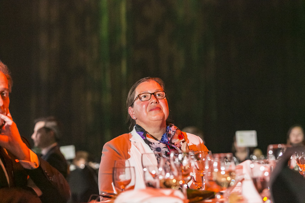 Lise Croteau lors du Gala du rayonnement.