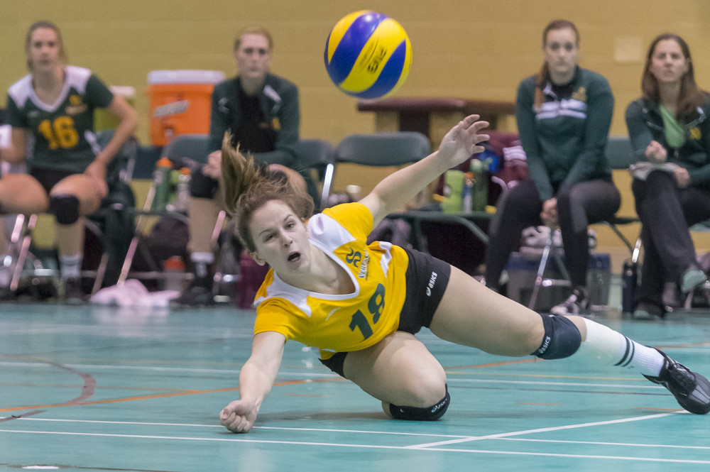 La lib&eacute;ro du Vert & Or Joanie Whittom. 