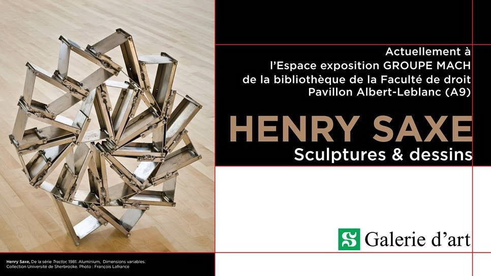 Henry Saxe, De la S&eacute;rie Tractor, 1981. Aluminium, dimensions variables. Collection Universit&eacute; de Sherbrooke. Don Dr Patrick Charlebois et Mme Genevi&egrave;ve Miller.
