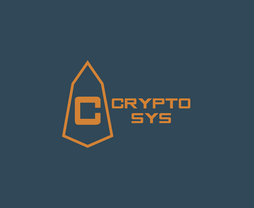 Logo du projet de fin de baccalauréat, CryptoSys, de 14 étudiants en génie informatique de l'UdeS.