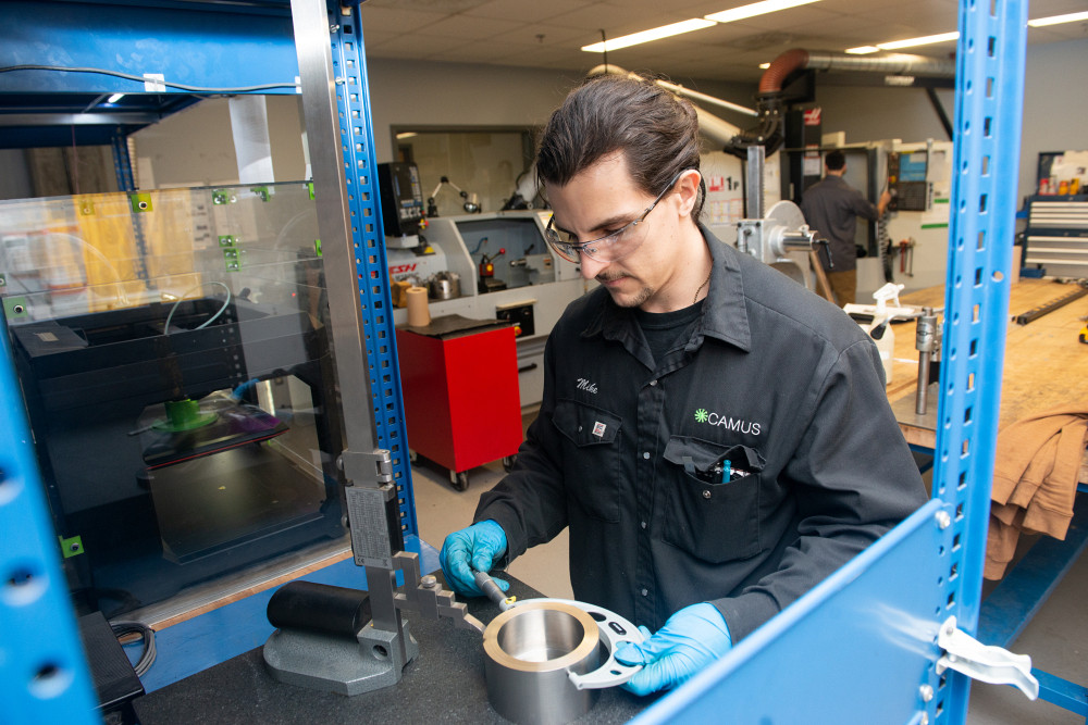 Micha&euml;l Turmel, technicien en g&eacute;nie m&eacute;canique