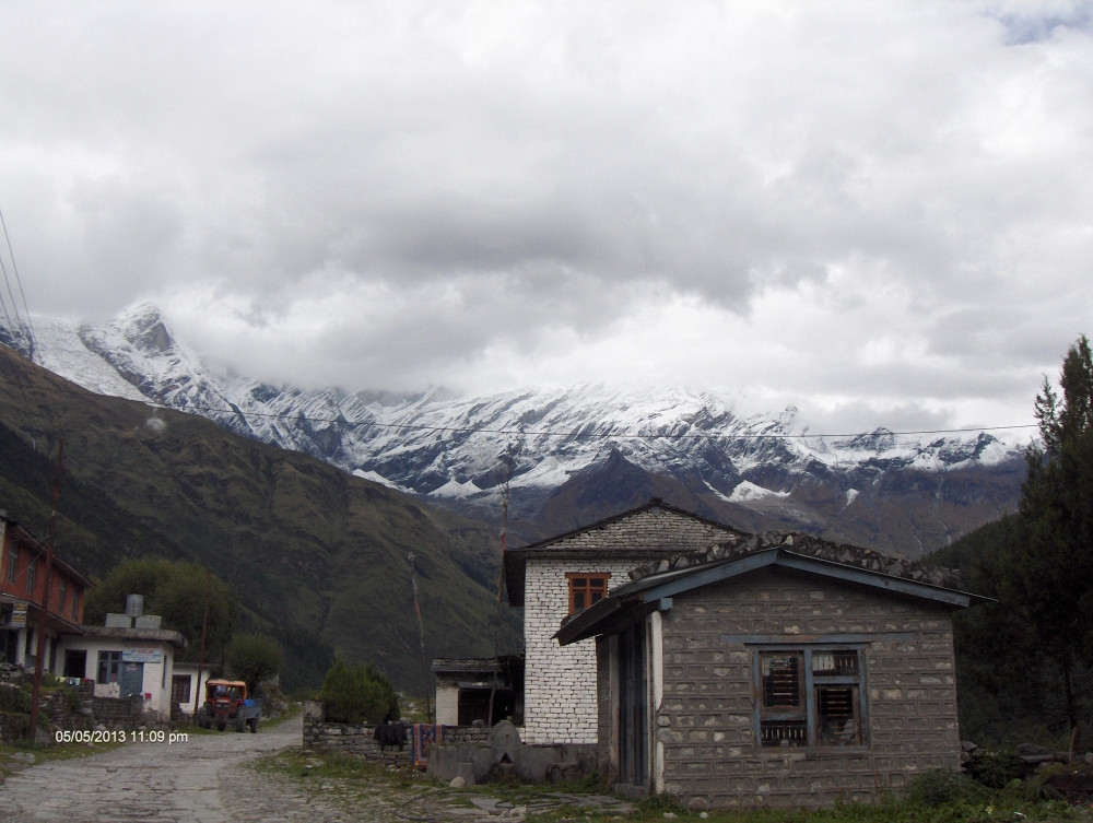 Village de Lete, district de Mustang, zone de conservation de l'Annapurna. Situé à 2250 m d'altitude, le village compte environ 180 ménages. «C'est l'endroit le plus tranquille où j'ai jamais mis les pieds, dit Marie-Eve Yergeau. C'était magnifique.»