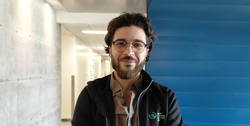 Winner of IRCUS Award for best 2024 cancer article: Billel Djerir, PhD student, recent IRCUS graduate in the laboratory of Alexandre Mar&eacute;chal, Professor and Researcher at IRCUS, at the Department of Biology of the Faculty of Sciences of the Universit&eacute; de&nbsp;Sherbrooke.