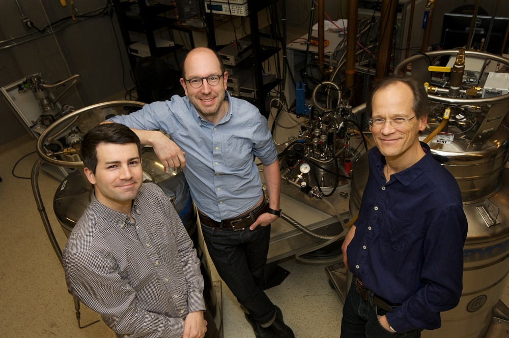 Trois physiciens sherbrookois dont nous n'avons pas fini d'entendre parler : Gaël Grissonnanche, Nicolas Doiron-Leyraud et Louis Taillefer.