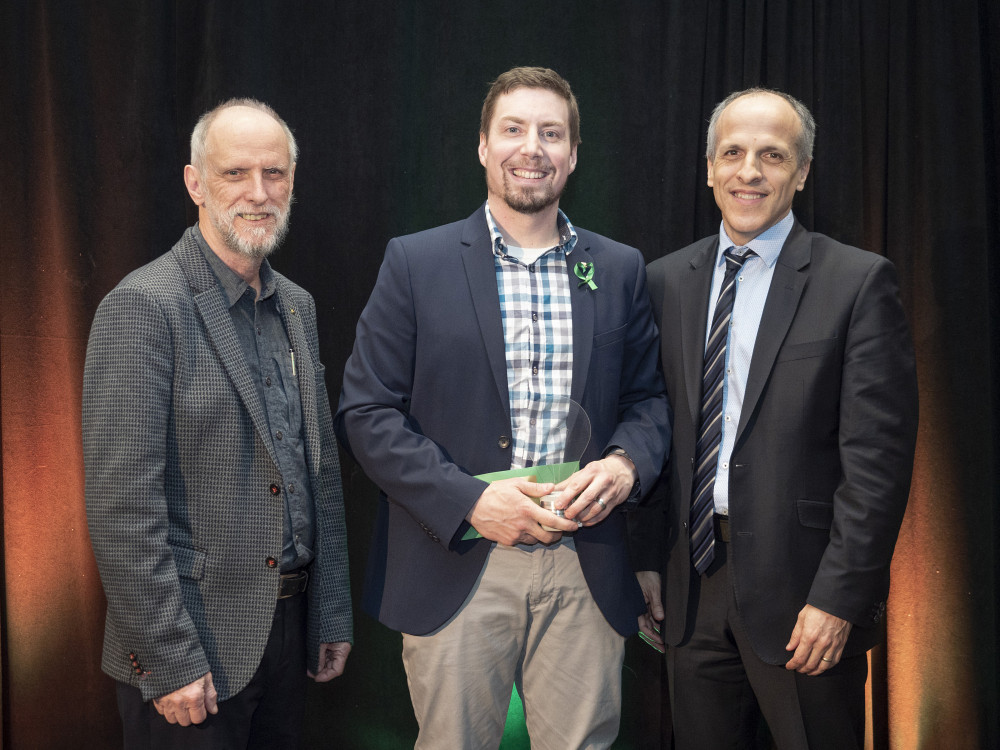 Christian Sarra-Bournet, prix Engagement professionnel au sein de l'UdeS