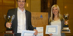 Deux prix pour Rafaël Primeau-Ferraro et Catherine Bastien-Roy