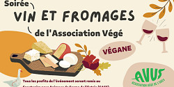 Soirée vin et fromages véganes de l'Asso végé!
