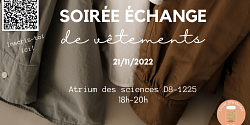 Le Comité zéro déchet est de retour avec la soirée d'échange de vêtements!