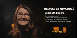 Élizabeth Bédard récipiendaire du prix Respect et humanité