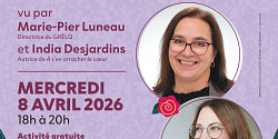 Conférence de Marie-Pier Luneau et d'India Desjardins : « Le phénomène de la romance »