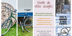 Vente de vélos usagés