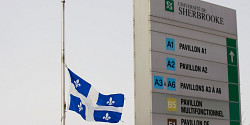 L'Université de Sherbrooke met son drapeau en berne