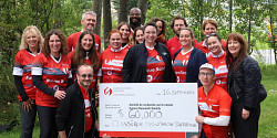 Une collecte de fonds record de 60 000 $ pour la recherche sur le cancer!