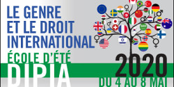 Le genre et le droit international
