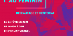 Techno au féminin : réseautage et mentorat