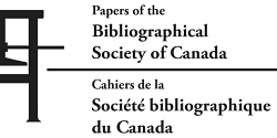 Numéro spécial des <em>Cahiers de la Société bibliographique du Canada</em> : « Nouvelles histoires des petites maisons d’édition au Canada »