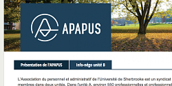 Un nouveau logo et un site web bonifié pour l'APAPUS