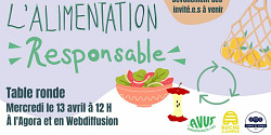 Table ronde sur l'alimentation responsable