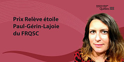 Andréane Sabourin Laflamme récompensée par le FRQSR