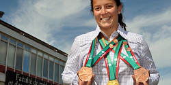 Émilie Simard, une athlète de haut niveau