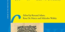 <em>Books and Prints at the Heart of the Catholic Reformation in the Low Countries (16th-17th centuries)</em> sous la direction de Renaud Adam, Rosa De Marco et Malcolm Walsby