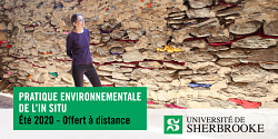 Ajoutez le cours « Pratique environnementale de l’in situ » à votre horaire