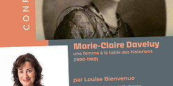 Conférence de Louise Bienvenue sur la figure de Marie-Claire Daveluy