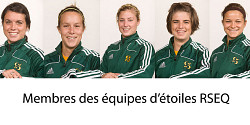 Cinq Sherbrookoises parmi les étoiles