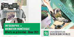 Les cours « Infographie » et « Animation numérique » offerts en présentiel cet hiver