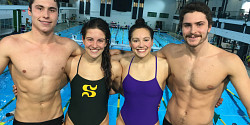 Quatre athlètes du Vert & Or à Toronto pour les Championnats universitaires canadiens