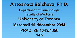 Séminaire départemental  / Mercredi 10 décembre  Notre invitée:  Pre Antoaneta Belcheva