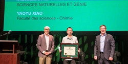 Prix de la meilleure thèse de doctorat à une doctorante en chimie