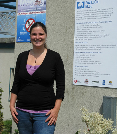 Valérie Leblanc, diplômée de la maîtrise en environnement de l'UdeS.