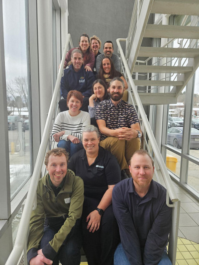 Une partie de l&rsquo;&eacute;quipe de recherche ayant particip&eacute; au projet&nbsp;&Eacute;valuer les effets de l&rsquo;approche Corps actif, cerveau performant (CACP) en contexte scolaire.