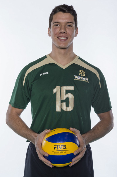 Le volleyeur du Vert & Or Rapha&euml;l Viens