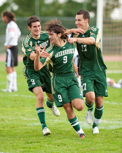 L'attaquant Bruno Giuliani (9) a marqu&eacute; le but &eacute;galisateur &agrave; la 81e&nbsp;minute de jeu.