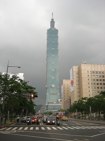 La tour Taipei 101 comporte 101 &eacute;tages, d'o&ugrave; son nom.