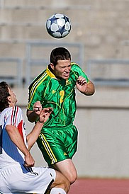 Le défenseur Guillaume Leblanc a dû quitter le match en première demie après avoir été blessé à une cheville