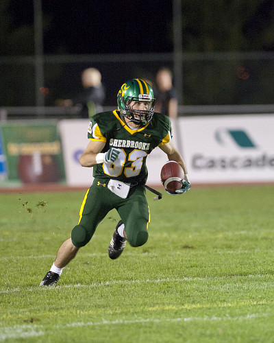 Le rapide retourneur Rapha&euml;l Gagn&eacute; a marqu&eacute; son premier touch&eacute; de la saison sur une course de 104 verges.