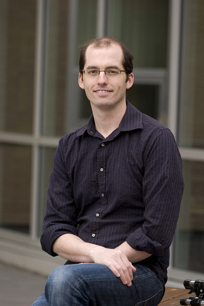 David Poulin, professeur à la Faculté des sciences de l'Université de Sherbrooke.