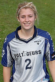 Athlète féminine par excellence en 2008-2009 au Cégep de Drummondville, Chloé Belhumeur-Limoges a fait la pluie et le beau temps l'automne dernier au sein de la Ligue de soccer collégiale AA du Québec.