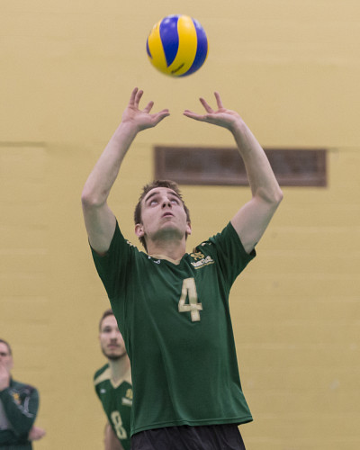 Le passeur recrue du Vert & Or Samuel Couturier.