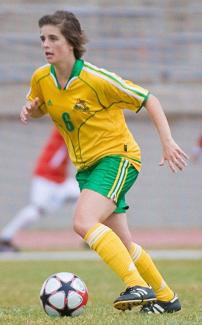 La recrue Camille Vandenberghe a ajouté deux passes à sa fiche, elle qui avait marqué deux fois face aux Carabins de l'Université de Montréal.