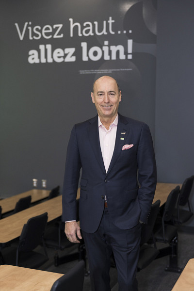 Nicolas Marcoux, chef de la direction et associ&eacute; principal de PwC Canada