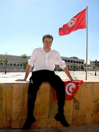 Rafaël Primeau-Ferraro est actuellement en stage en Tunisie