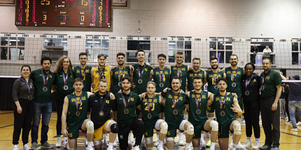 Le Vert & Or remporte la médaille d'argent au Championnat U Sports